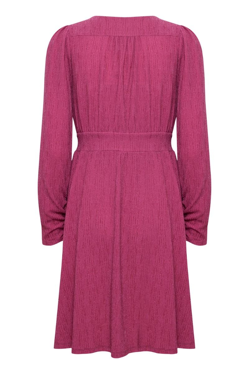 Ichi - Kjole - IH Nelly DR2 - Festival Fuchsia