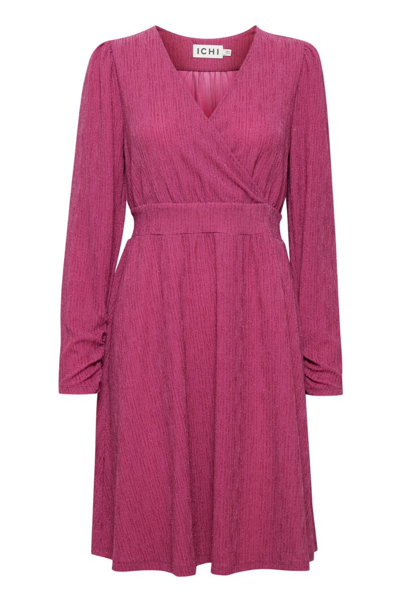 Ichi - Kjole - IH Nelly DR2 - Festival Fuchsia