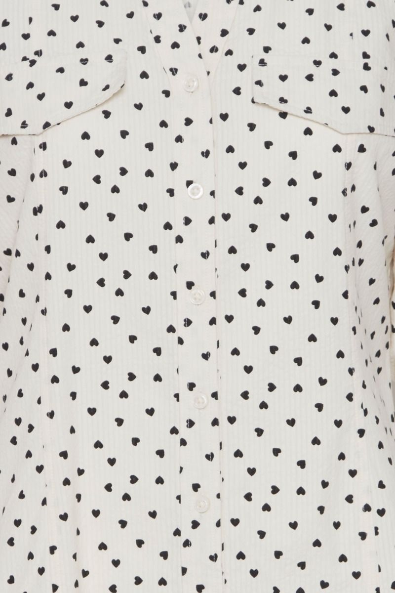 Ichi - Kjole - IHQWIN DR - Birch Heart aop