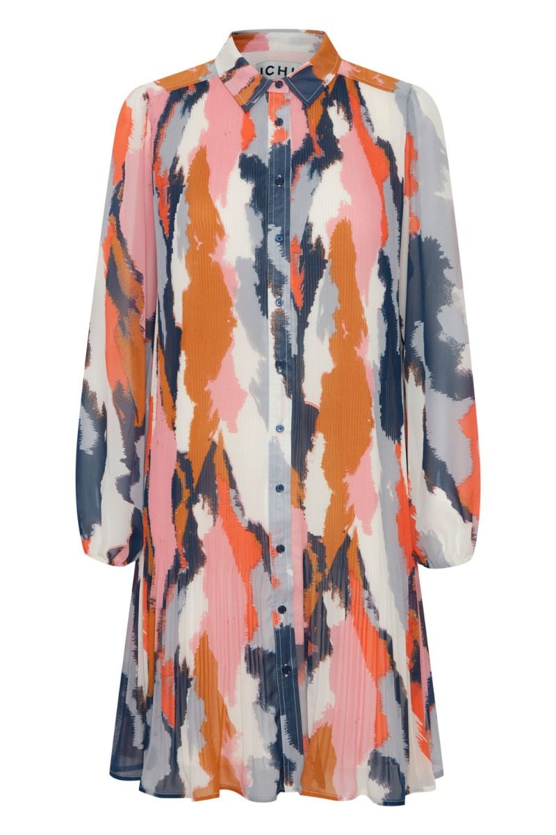 Ichi - Kjole - IH Rilly DR - Heather Rose Multi Art 