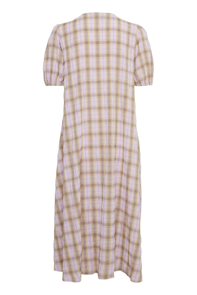 Ichi - Kjole - Summi Check DR - Lavender Herb