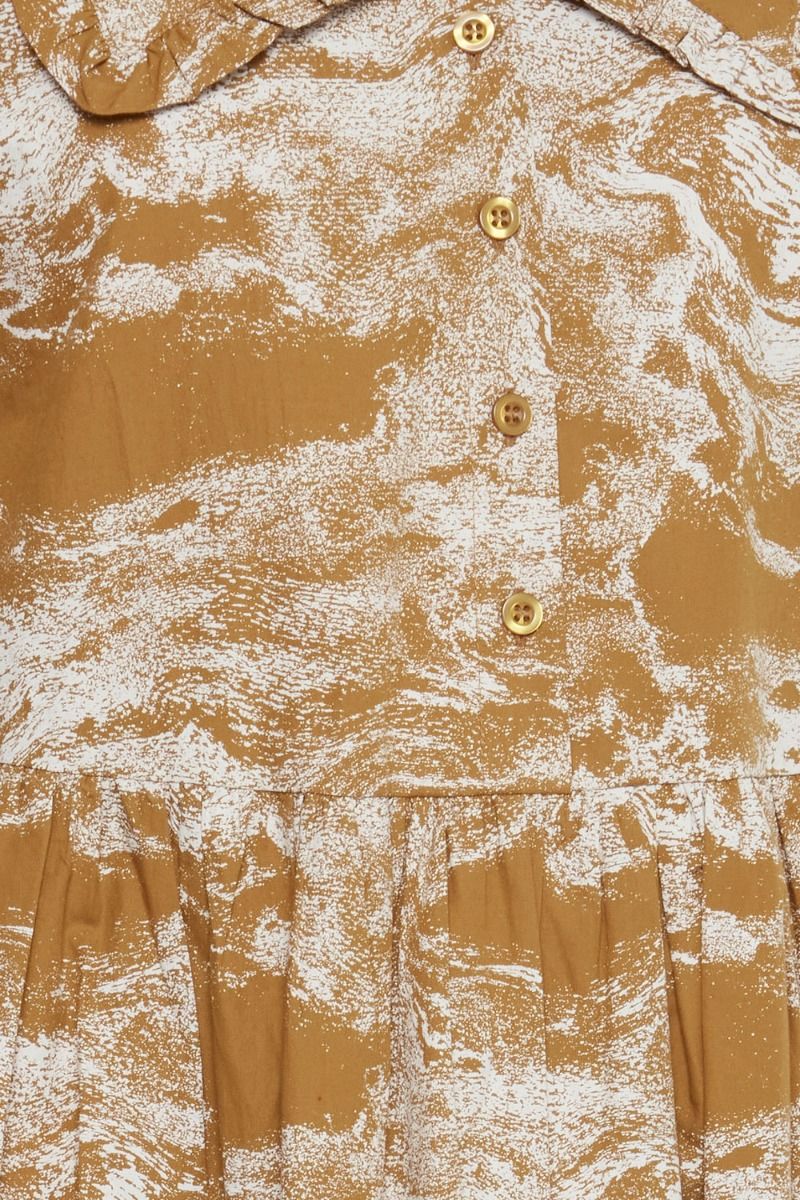 Ichi - Kjole - Swann DR - Golden Brown