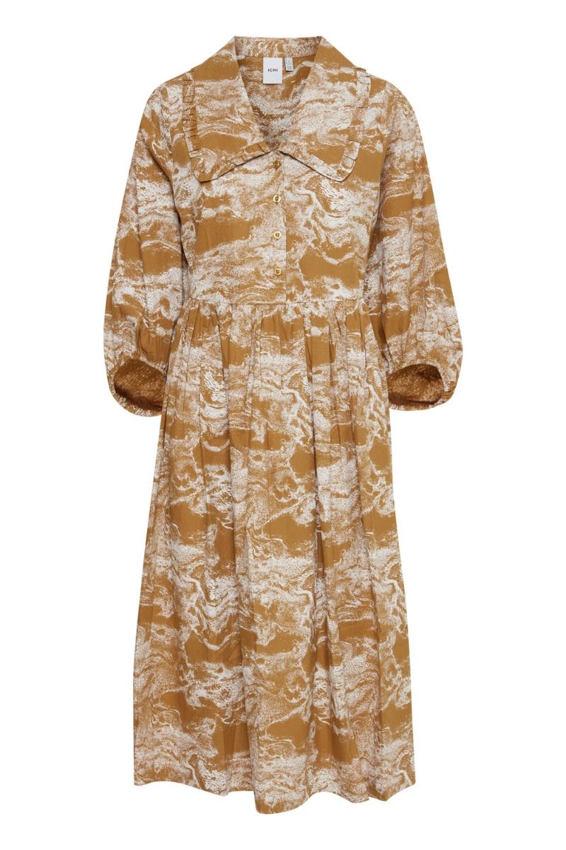 Ichi - Kjole - Swann DR - Golden Brown