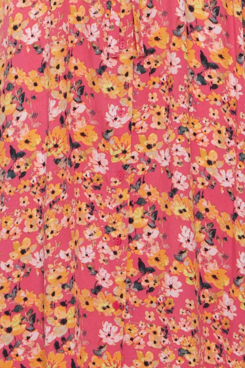 Ichi - Kjole - IH Vera Dr24 - Carmine Flower