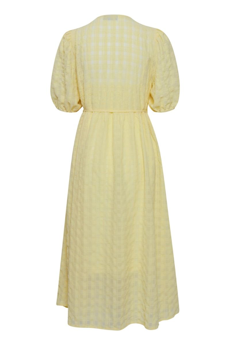 Ichi - Kjole - Via Dress - Golden Mist