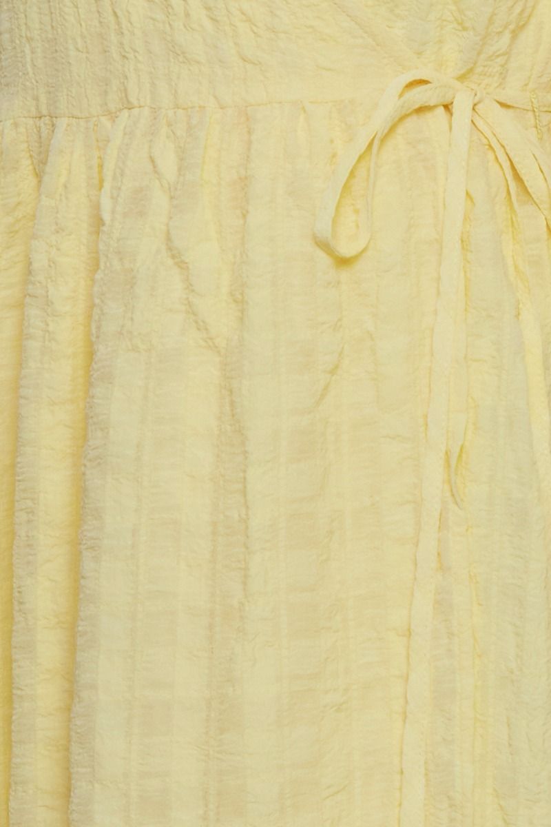 Ichi - Kjole - Via Dress - Golden Mist