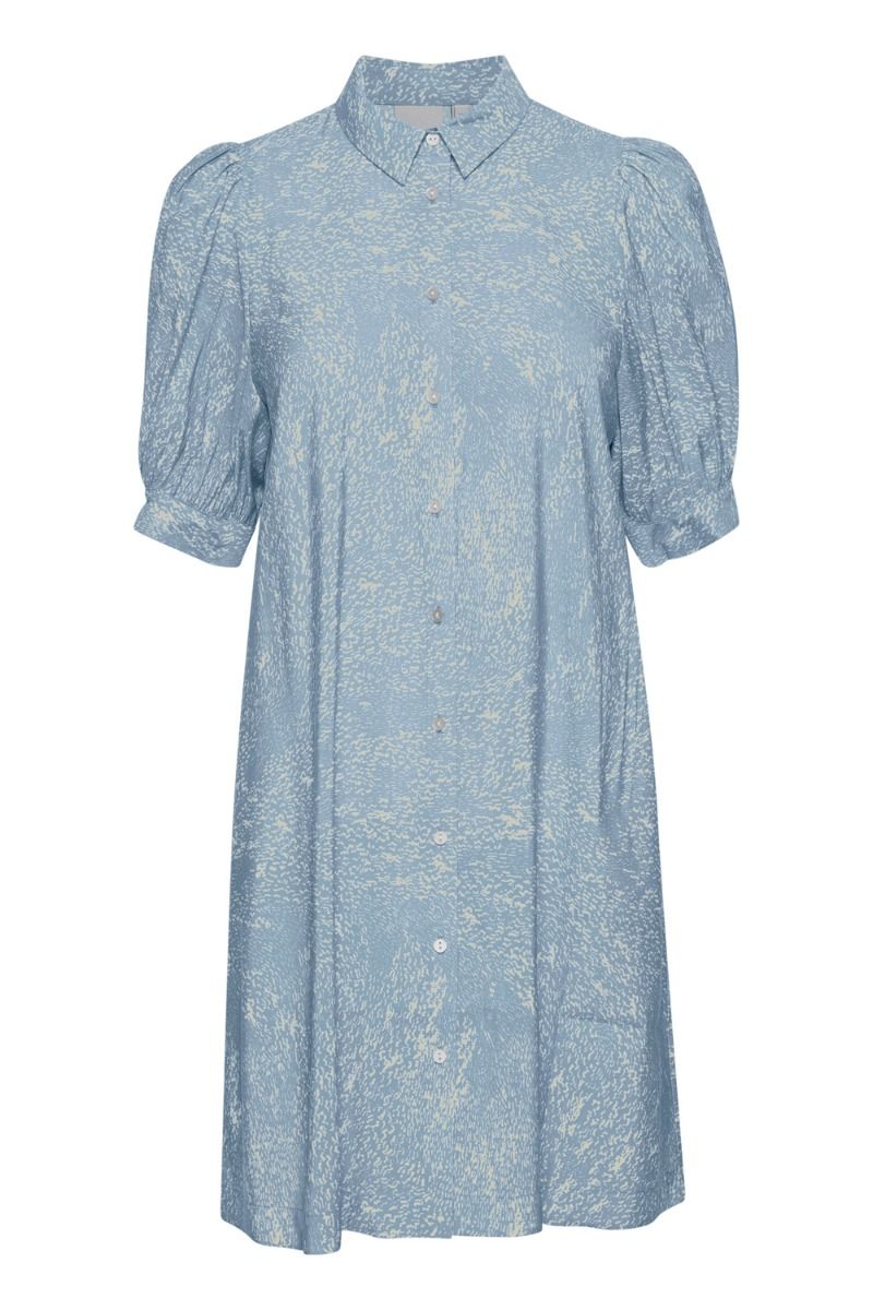 Ichi - Kjole - IH Cassiopeia Dress- Airy Blue