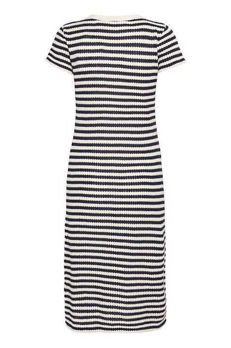 Ichi - Kjole - IH Lorianna DR - Total Eclipse/Birch Stripe