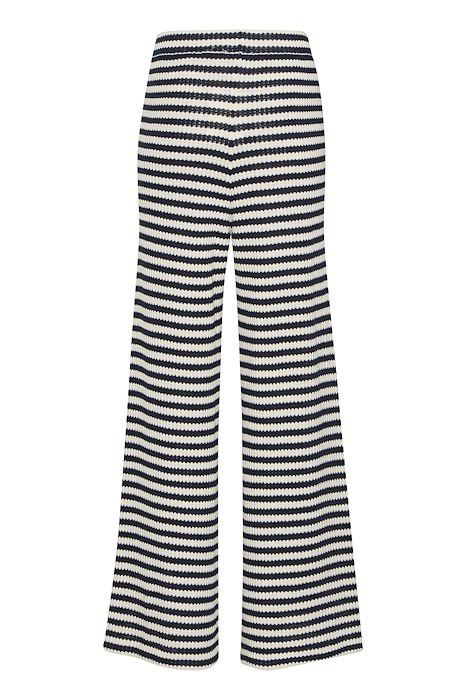 Ichi - Bukser - IH Lorianna PA - Total Eclipse/Birch Stripe