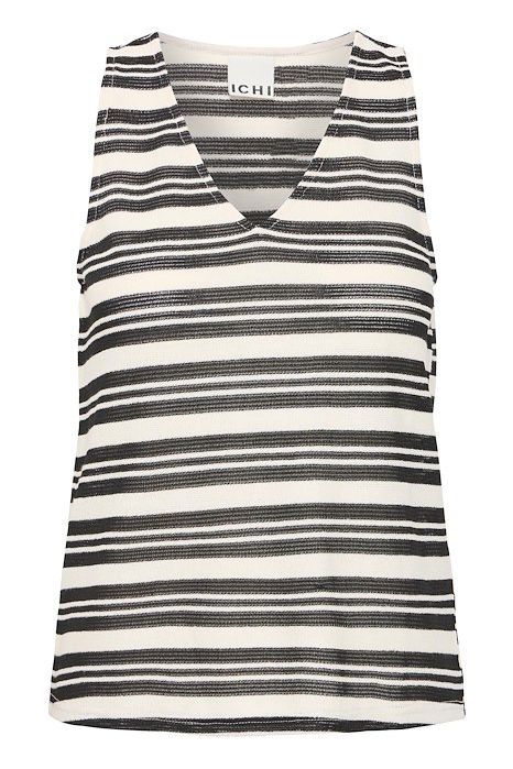 Ichi - Top - IH Marlenna TO - Birch w. Black stripe