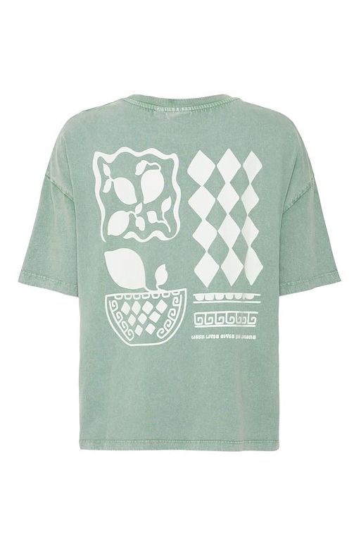 Ichi - T-shirt - IH Nabino SS - Pine Green