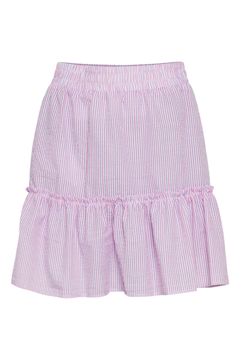 Ichi - Nederdel - IX Huxi Skirt3 - Super Pink