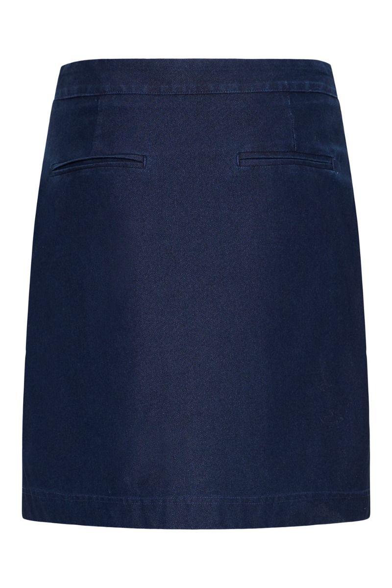 Ichi - Nederdel - Kate Denim - Dark Blue