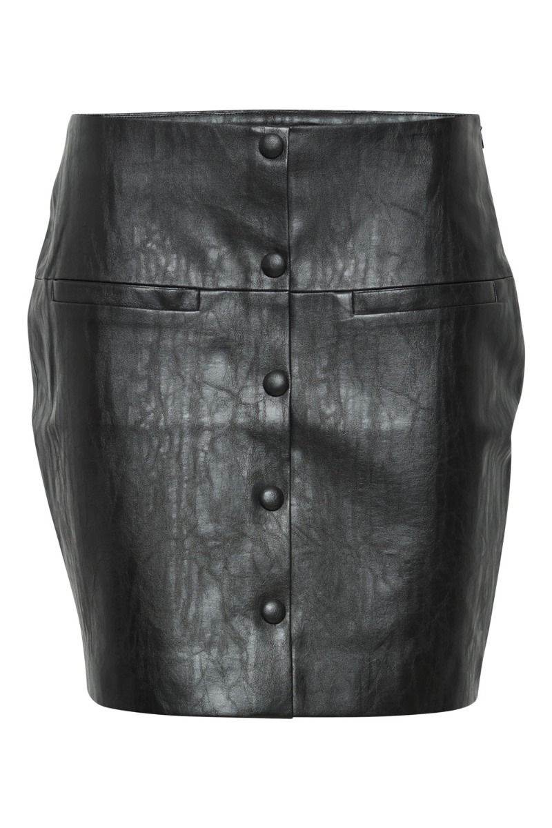 Ichi - Nederdel - Leani Skirt - Black