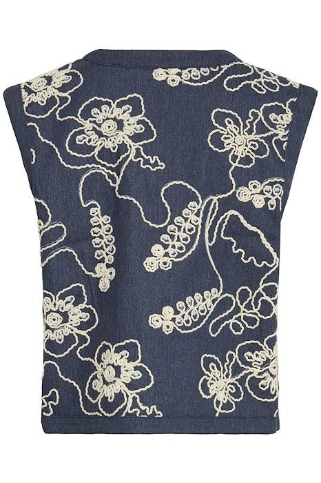 Ichi - Vest - Paulia - Estate Blue