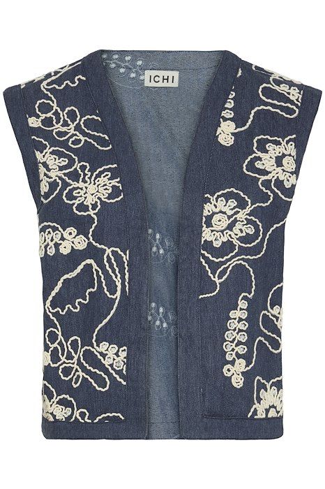 Ichi - Vest - Paulia - Estate Blue