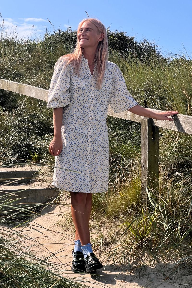 Ichi - Kjole - IH Qwin DR3 - Birch Flower