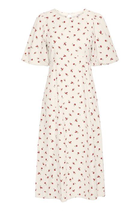 Ichi - Kjole - IH Rosey DR - Geranium Flower aop