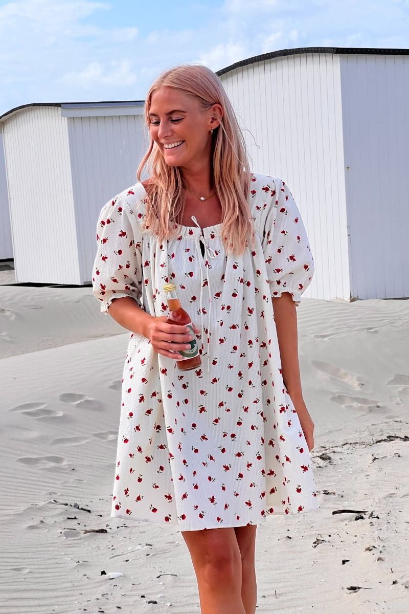 Ichi - Kjole - IH Rosey DR2 - Geranium Flower 