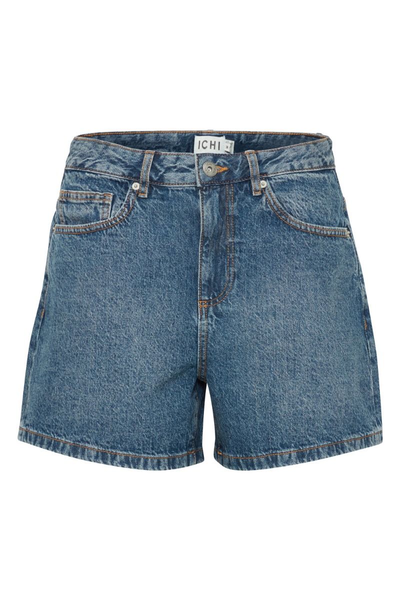 Ichi - Shorts - IH Aveny SHO - Medium blue stone washed 