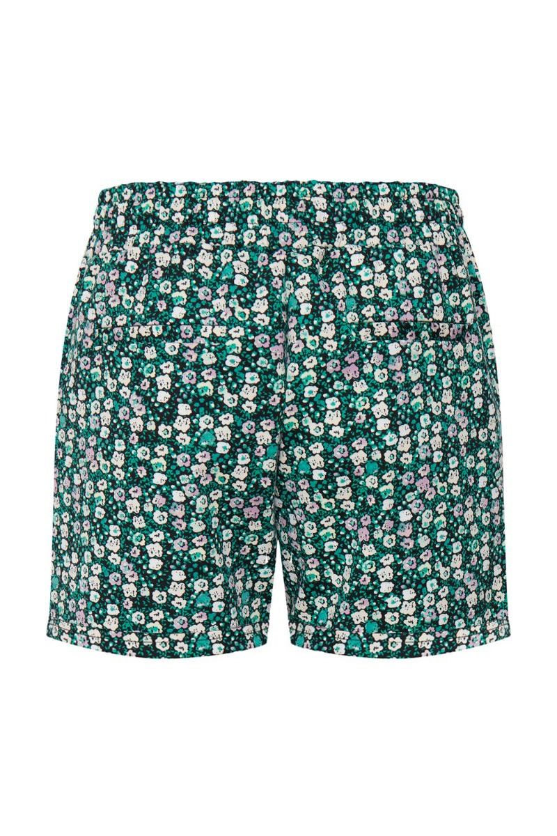 Ichi - Shorts - IH Kate Print SHO5 - Holly Green