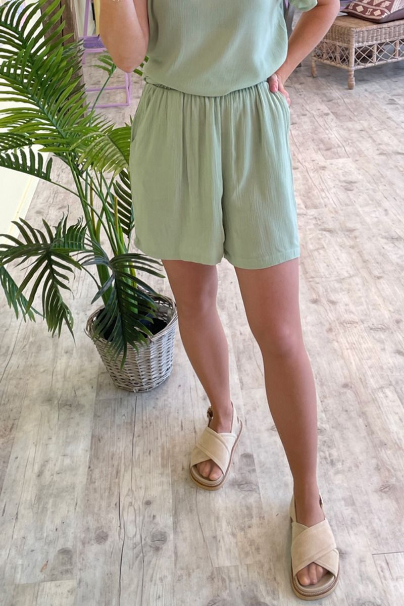 Ichi - Shorts - Marrakech SO SHO3 - Swamp