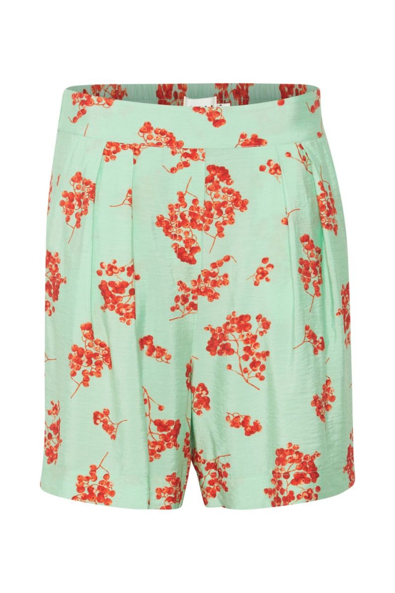 Ichi - Shorts - IH Yasma SHO - Sprucestone Berry aop