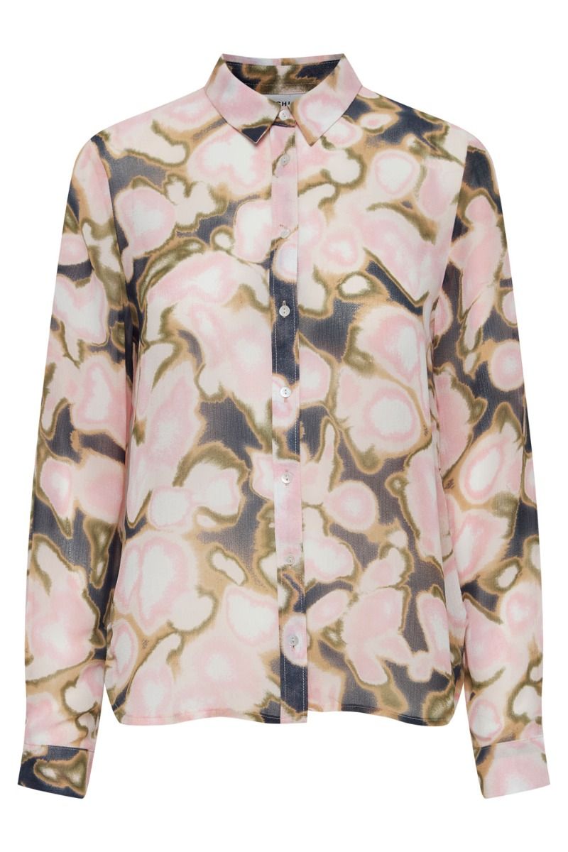 Ichi - Skjorte - Elandra SH - Cameo Pink