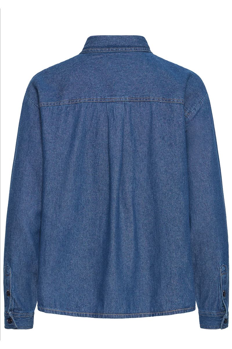 Ichi - Skjorte - Archer - Medium blue