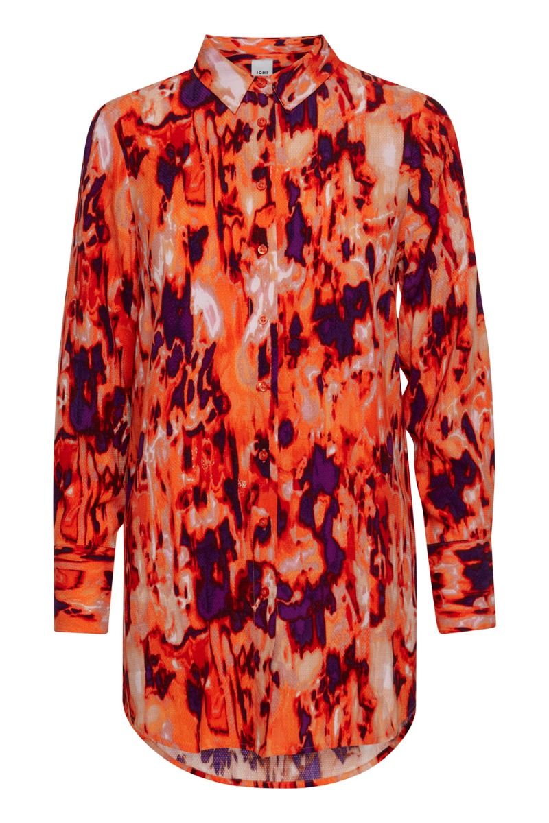 Ichi - Skjorte - IH Kalova Shirt - Koi Multi Print