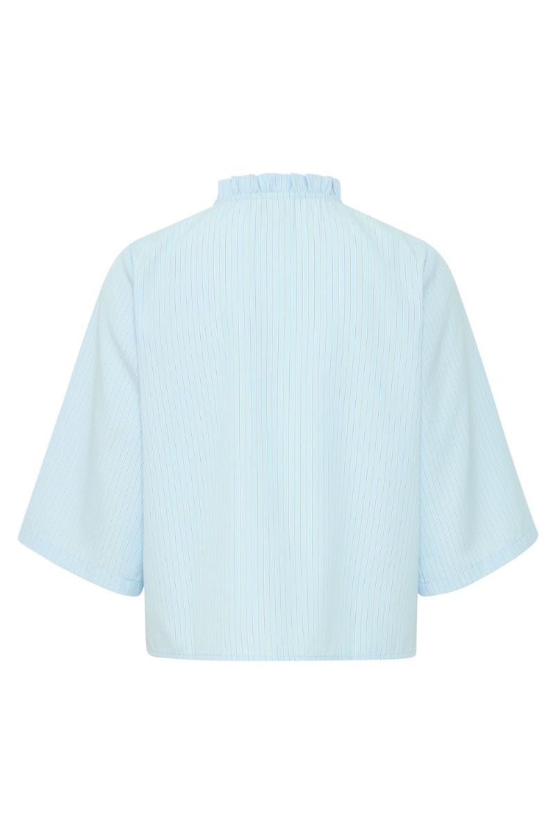 Ichi - Skjorte - IX Neddie MS - Placid Blue