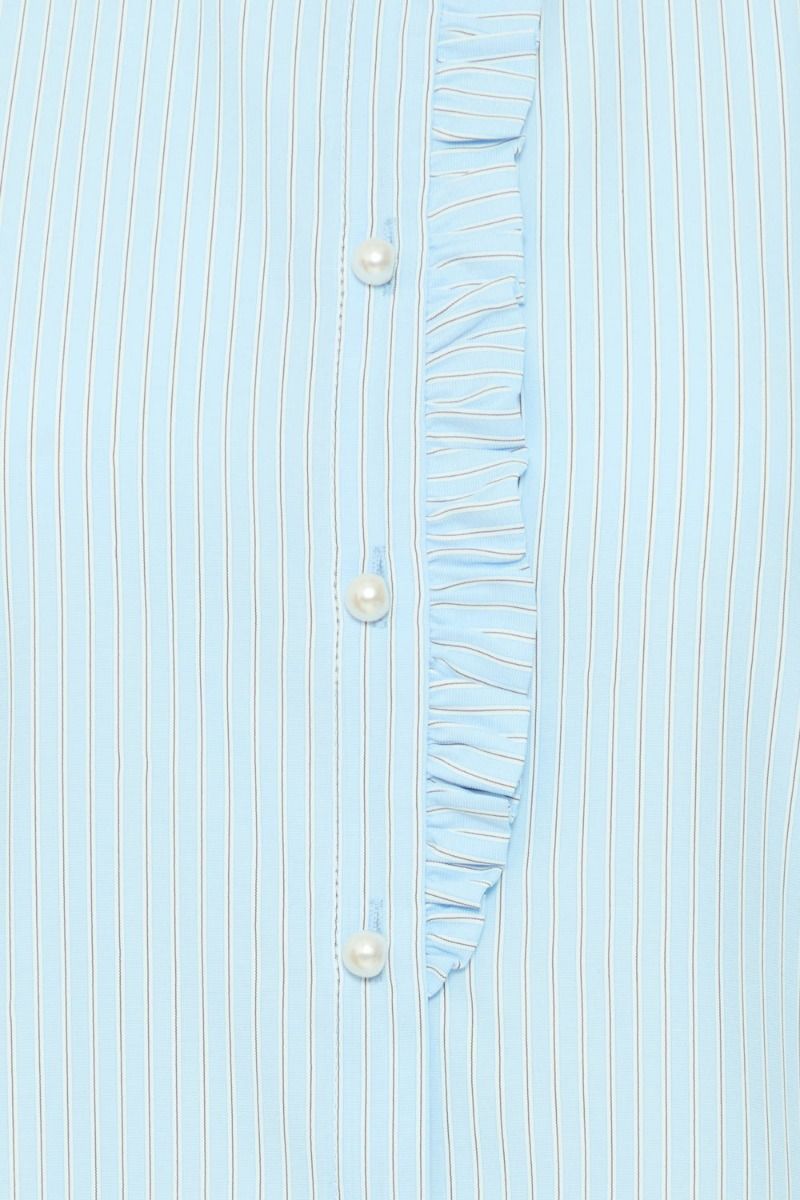 Ichi - Skjorte - IX Neddie MS - Placid Blue