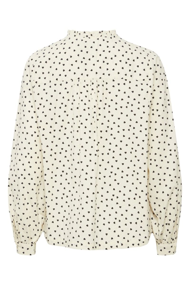 Ichi - Skjorte - IH Qwin SH - Birch Heart 