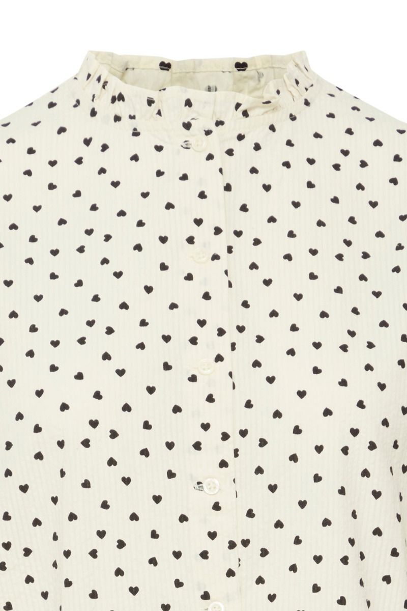 Ichi - Skjorte - IH Qwin SH - Birch Heart 