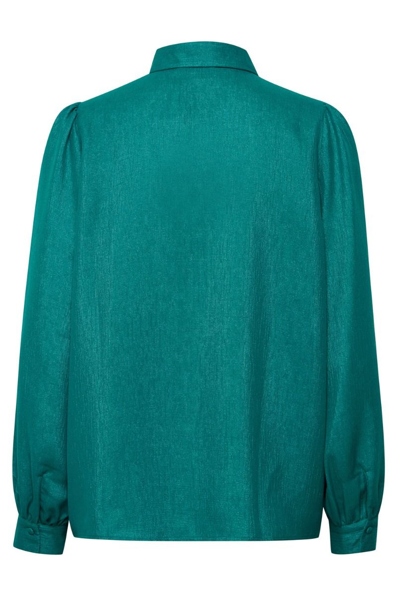 Ichi - Skjorte - IH Ranjet SH - Quetzal Green