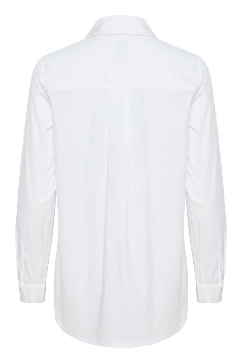 Ichi - Skjorte - IH Rubby Shirt - Bright White