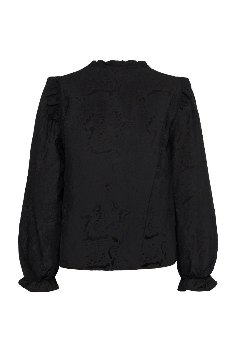 Ichi - Skjorte - IH YARROW SH - Black