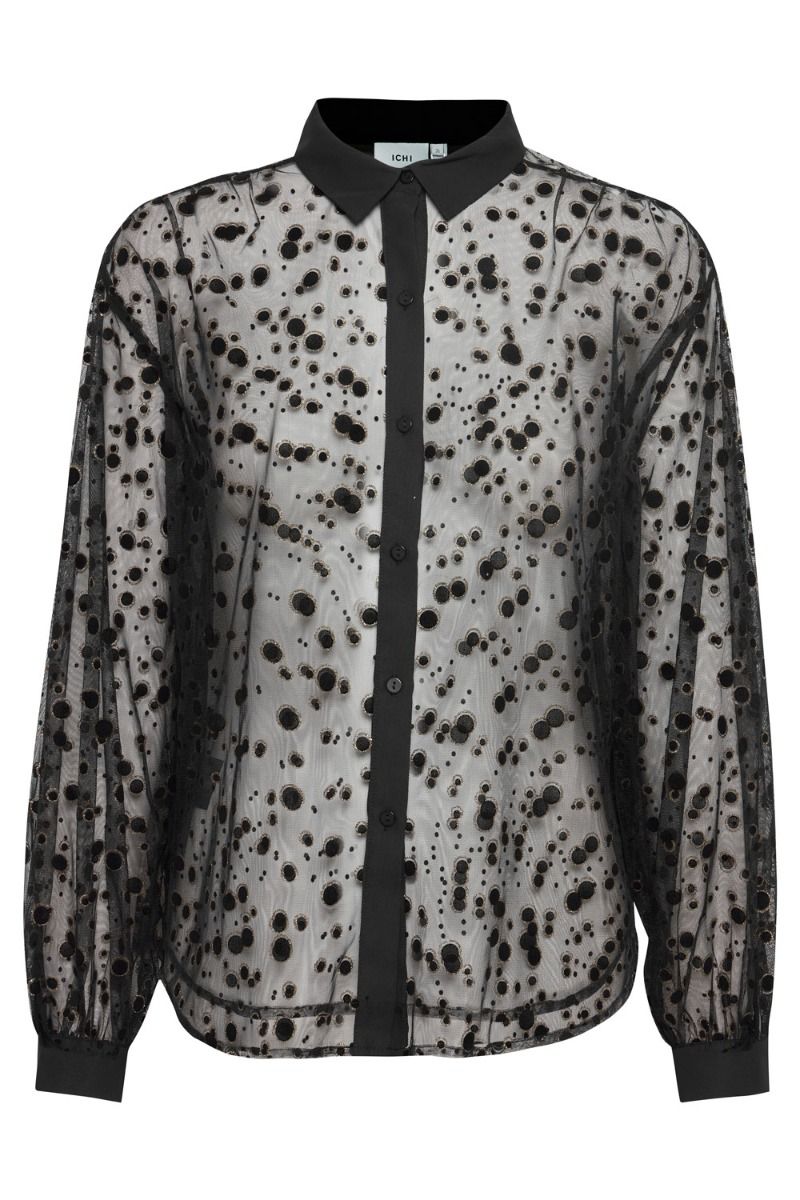 Ichi - Skjorte - IH Ronja Shirt - Black