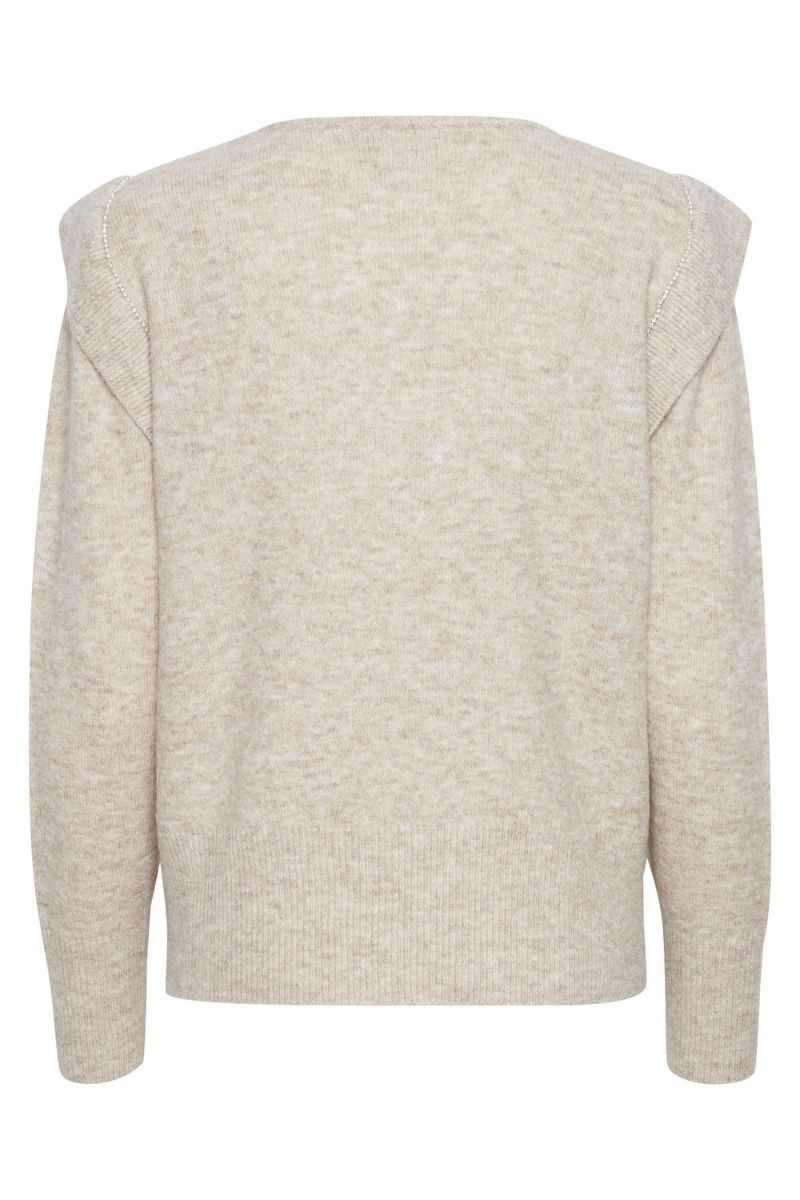 Ichi - Strik - IH Macon LS - Oatmeal Melange