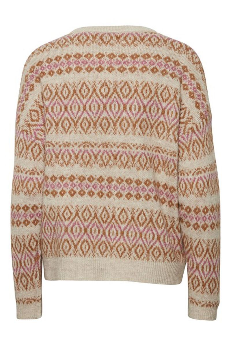 Ichi - Strik - IH Povoke LS2 - Oatmeal Melange