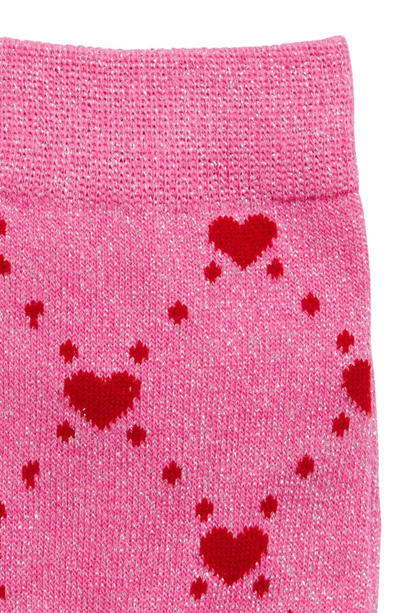 Ichi - Strømper - IA Love Sock BOX4 - Egret