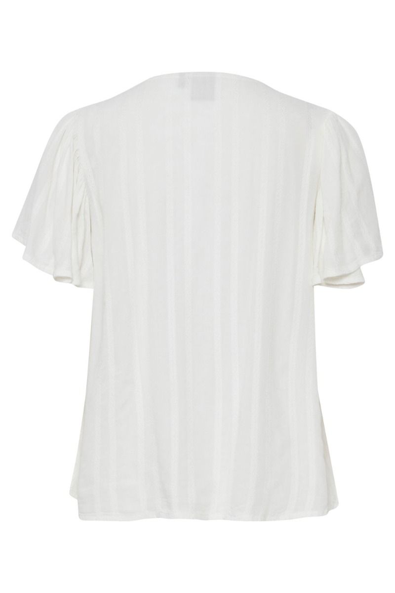 Ichi - Top - IH Jannie SS - Cloud Dancer