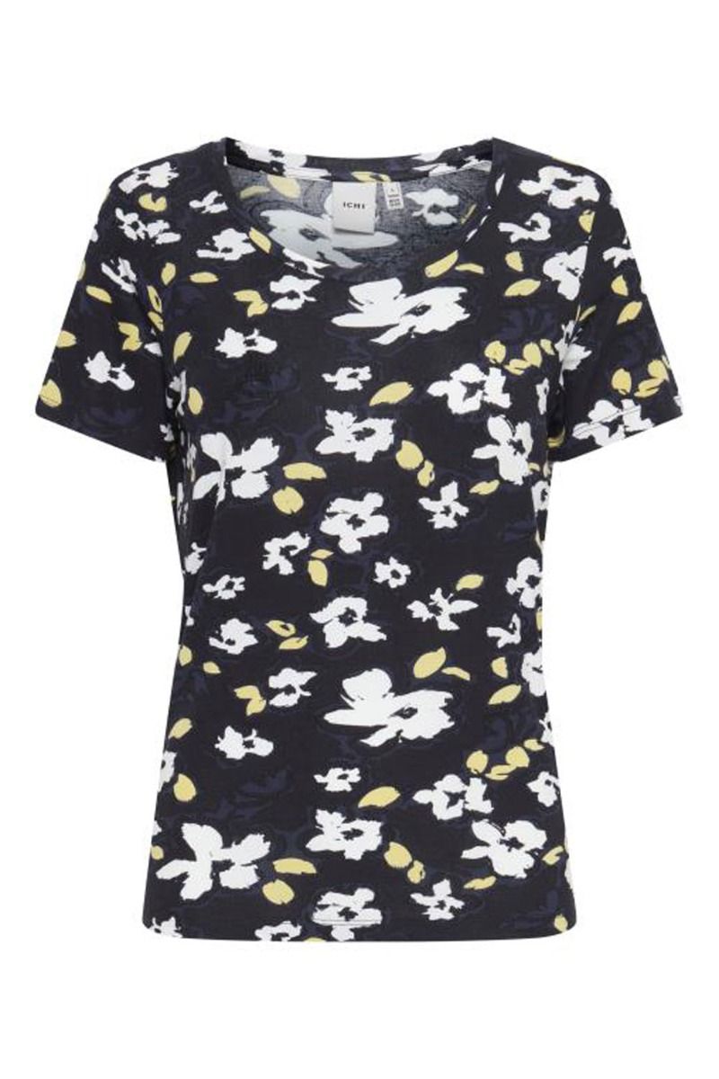 Ichi - T-shirt - IH Lisa SS4 - Black Print