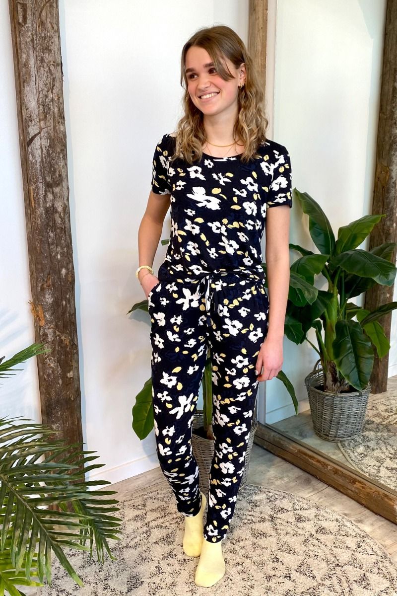 Ichi - T-shirt - IH Lisa SS4 - Black Print