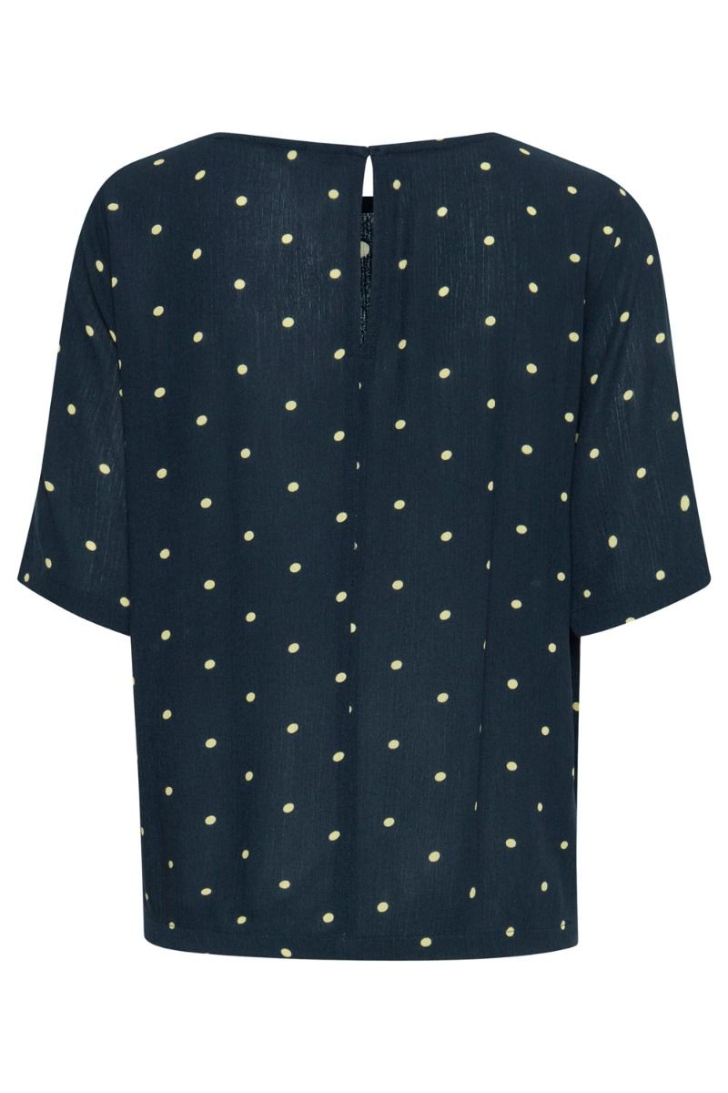 Ichi - T-shirt - Marrakech AOP SS3 - Total Eclipse Dot