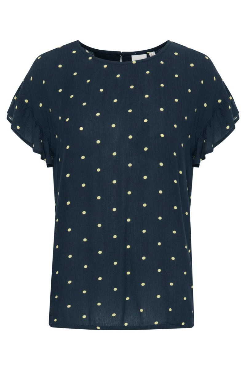 Ichi - T-shirt - IHMARRAKECH AOP SS4 - Total Eclipse Dot