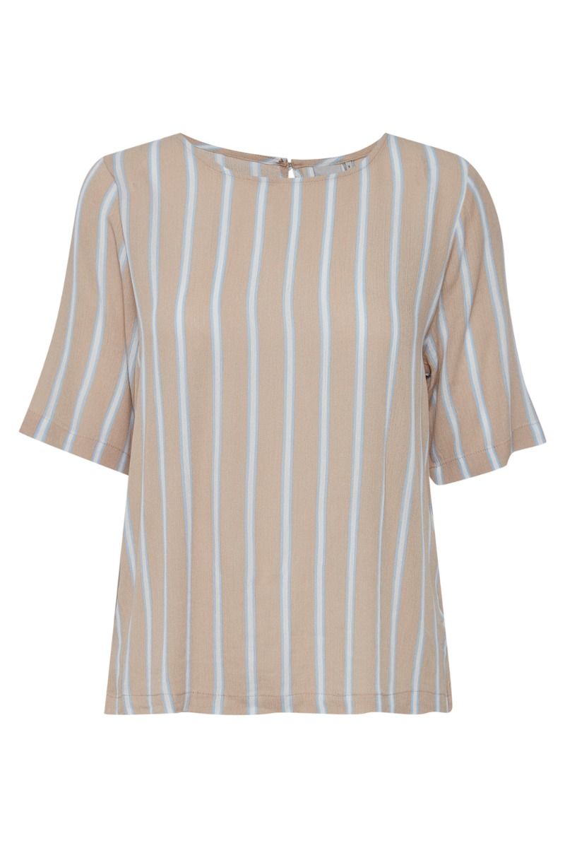 Ichi - T-shirt - Marrakech AOP SS7 - Doeskin