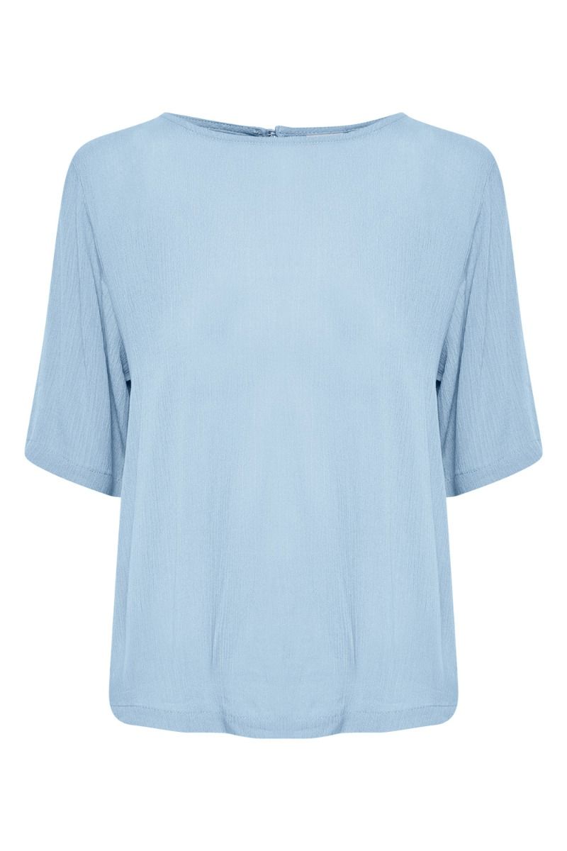Ichi - T-shirt - Marrakech SO SS3 - Chambray Blue