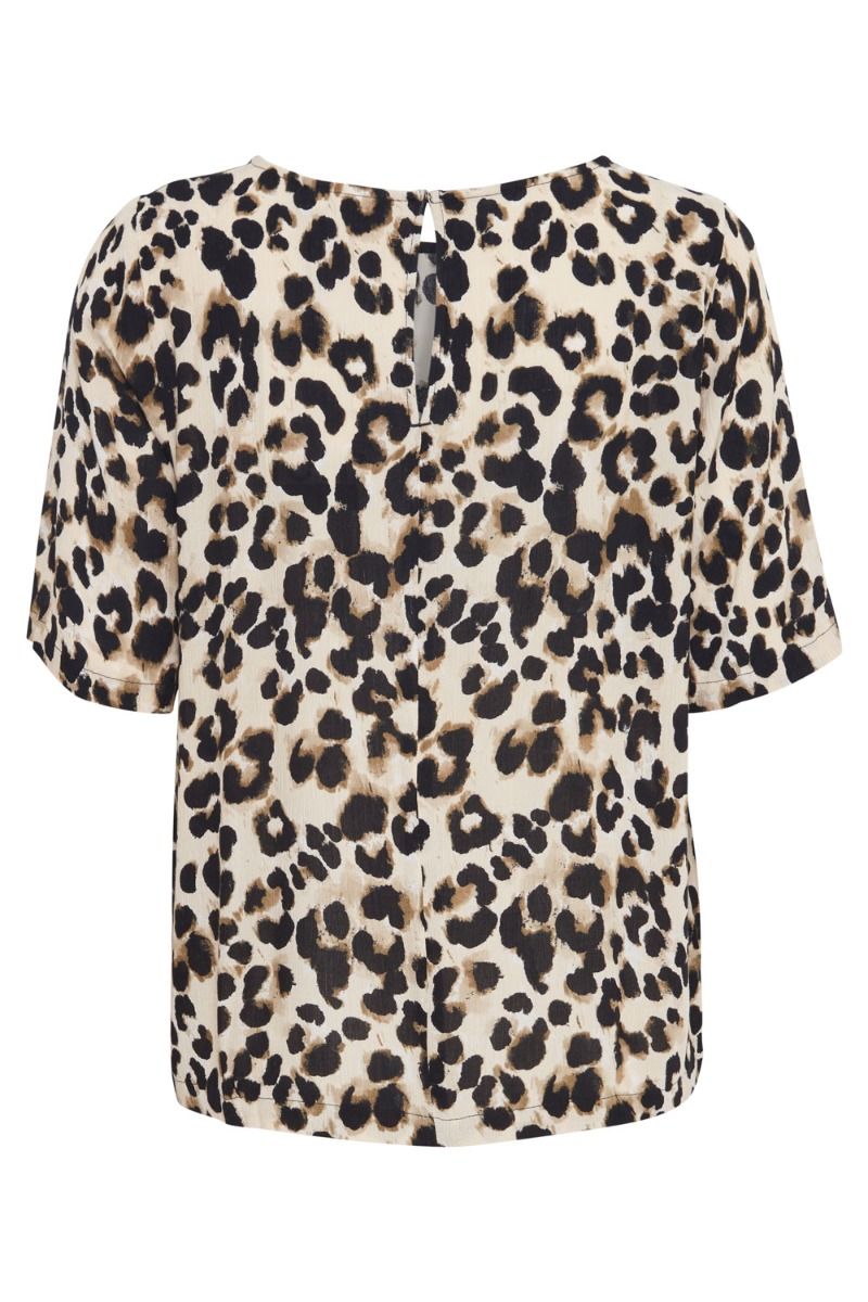 Ichi - T-shirt - IH Marrekech AOP SS11 - Tannin Leo Aop