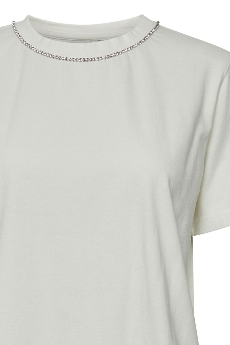 Ichi - T-shirt - IH Runela SS17 - Cloud Dancer